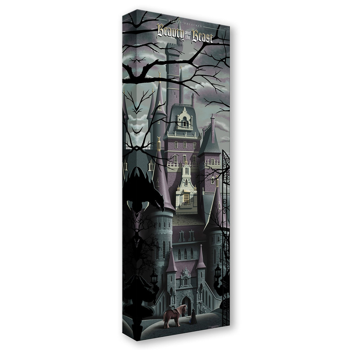 Beauty and the Beast Disney Belle Beast (Disney) (Art Print)