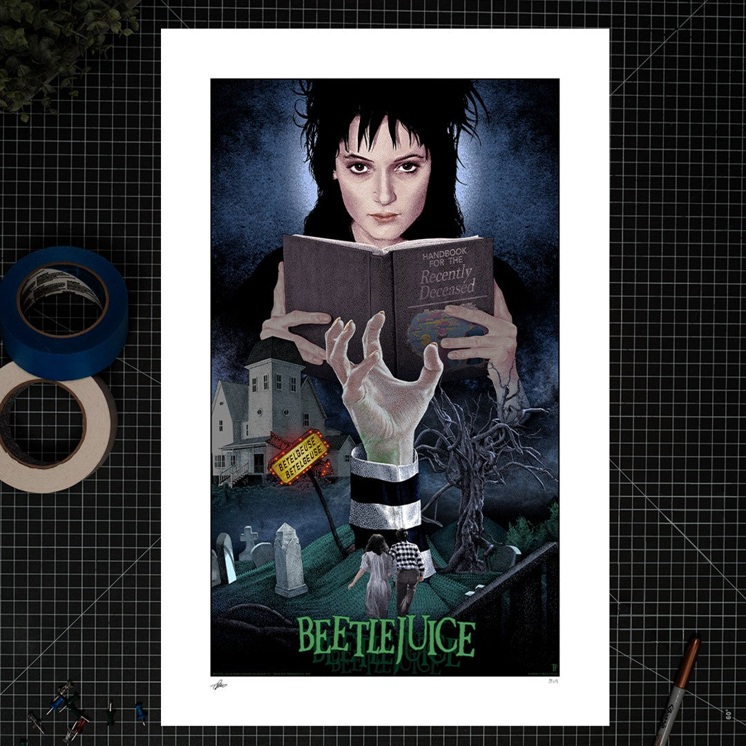 Beetlejuice, Beetlejuice, Beetlejuice! Beetlejuice Lydia Deetz (Movie Poster)