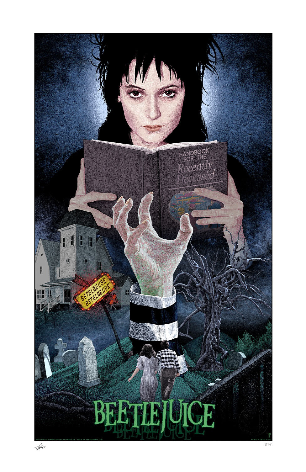 Beetlejuice, Beetlejuice, Beetlejuice! Beetlejuice Lydia Deetz (Movie Poster)