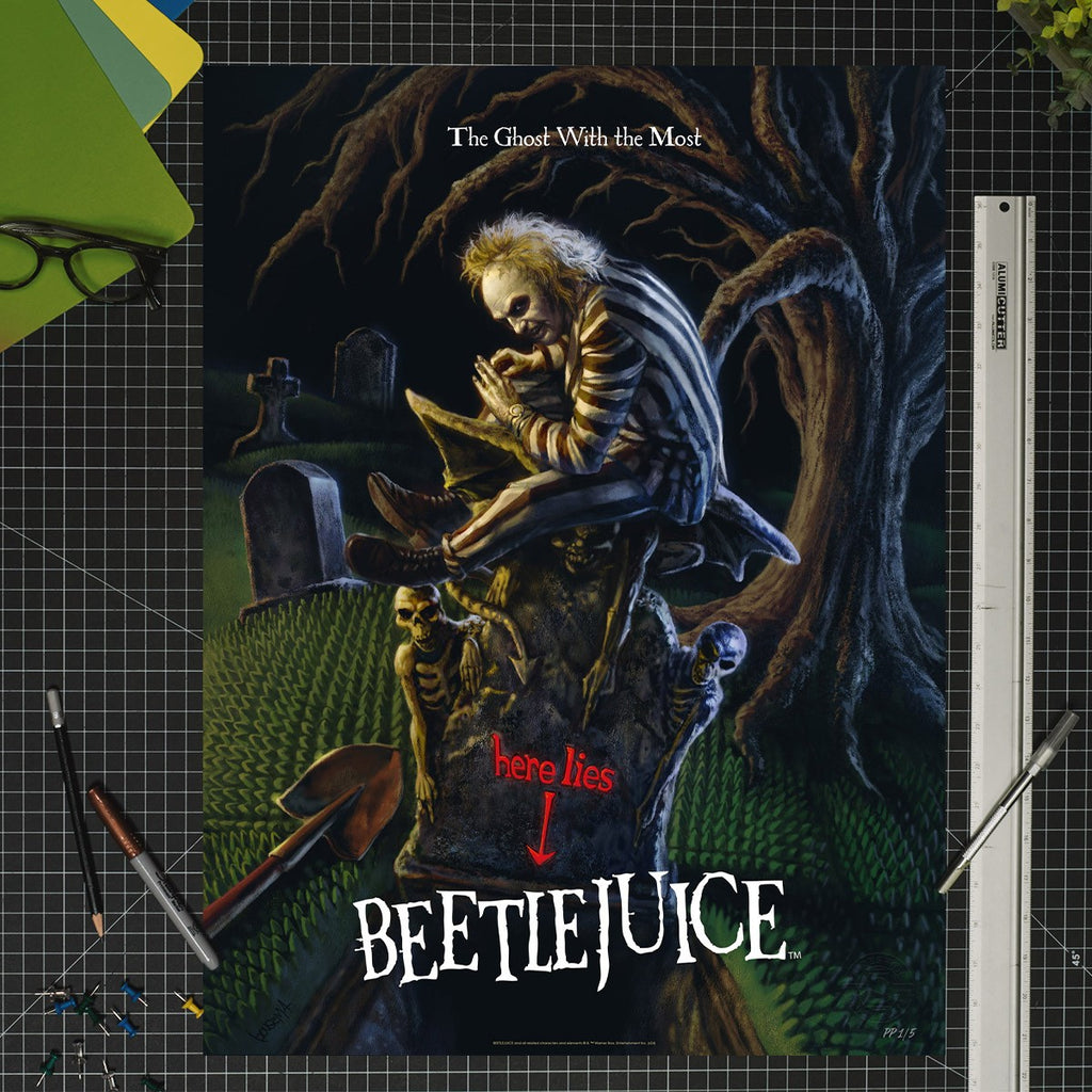 Beetlejuice: The Ghost With the Most (Movie Poster)
