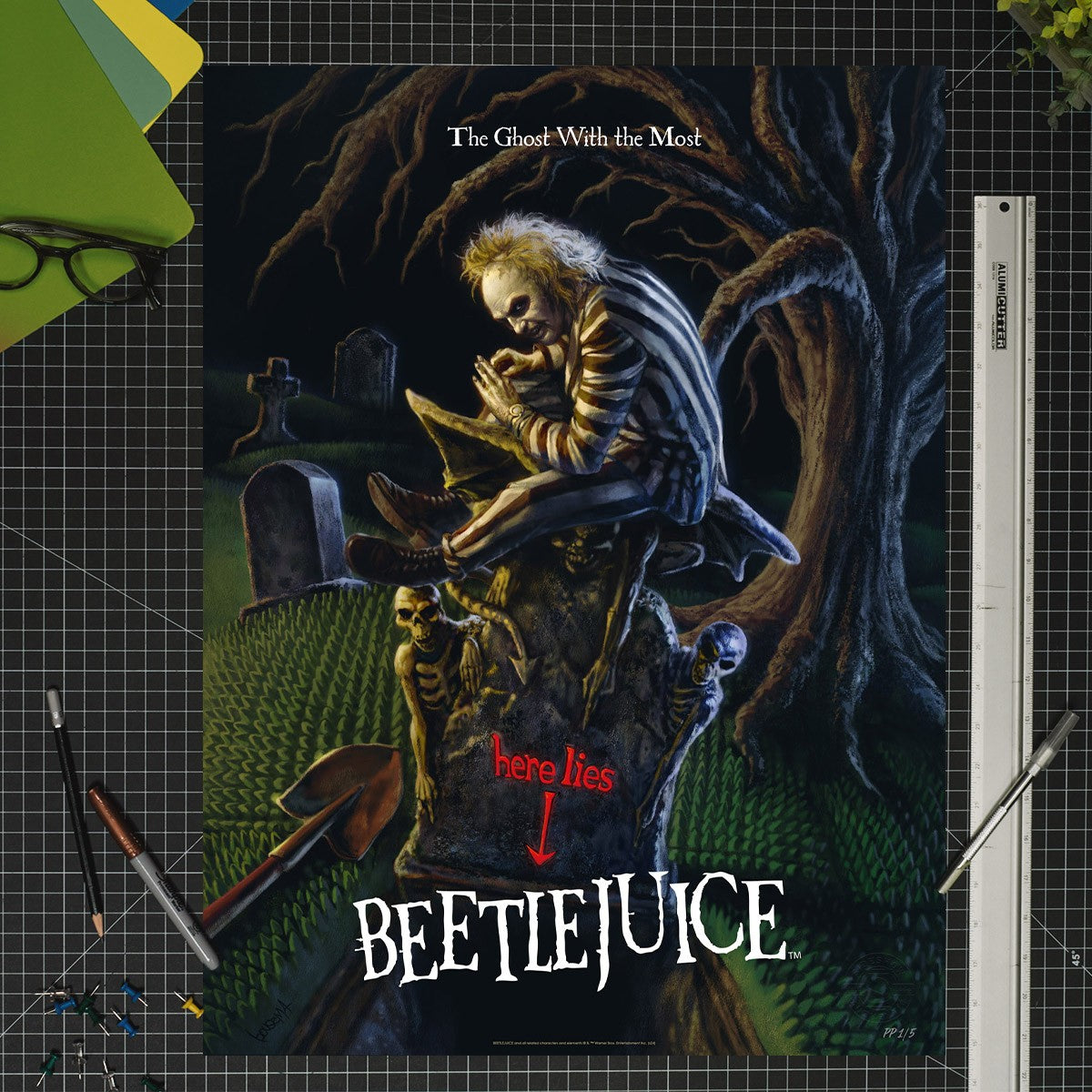 Beetlejuice: The Ghost With the Most (Movie Poster)