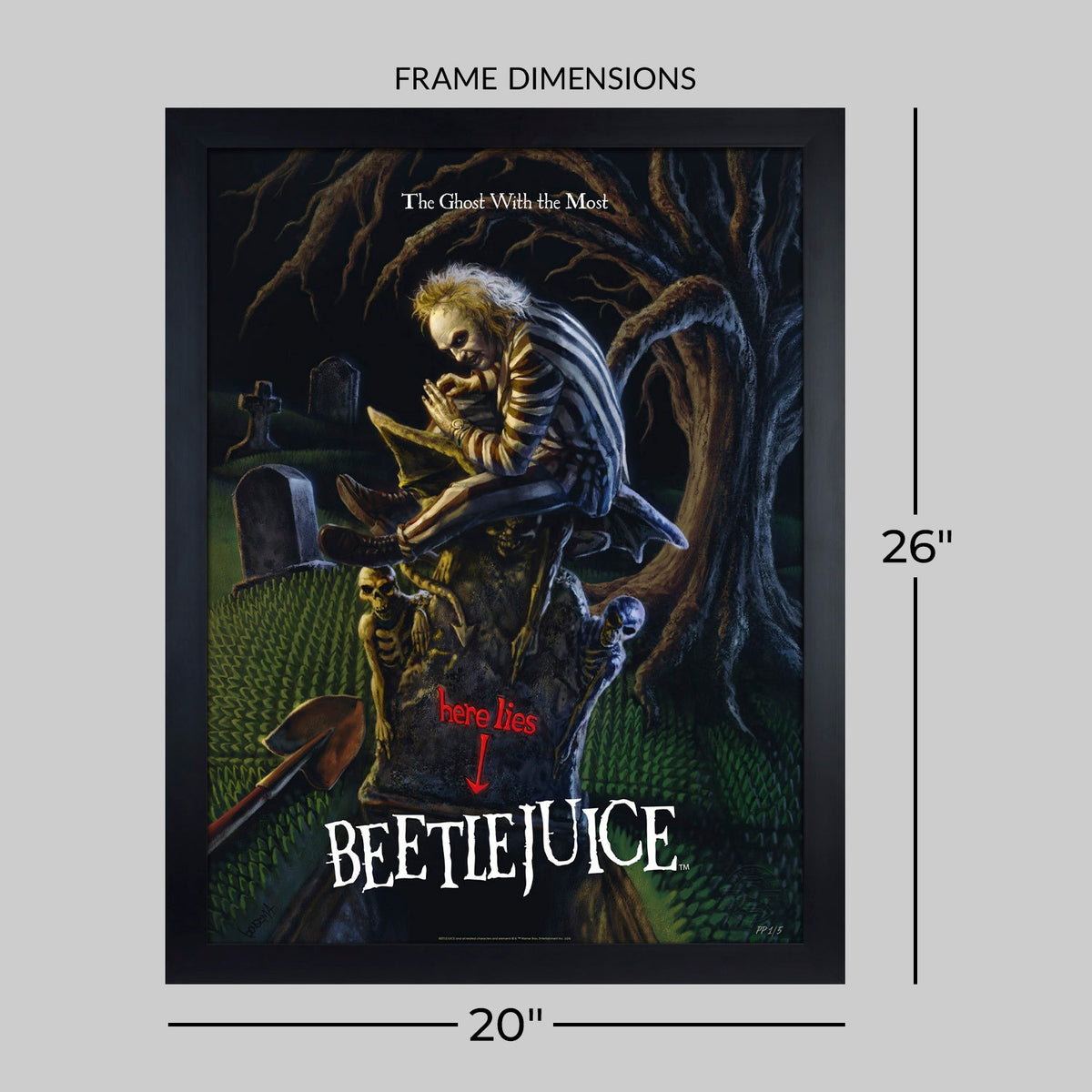 Beetlejuice: The Ghost With the Most (Movie Poster)