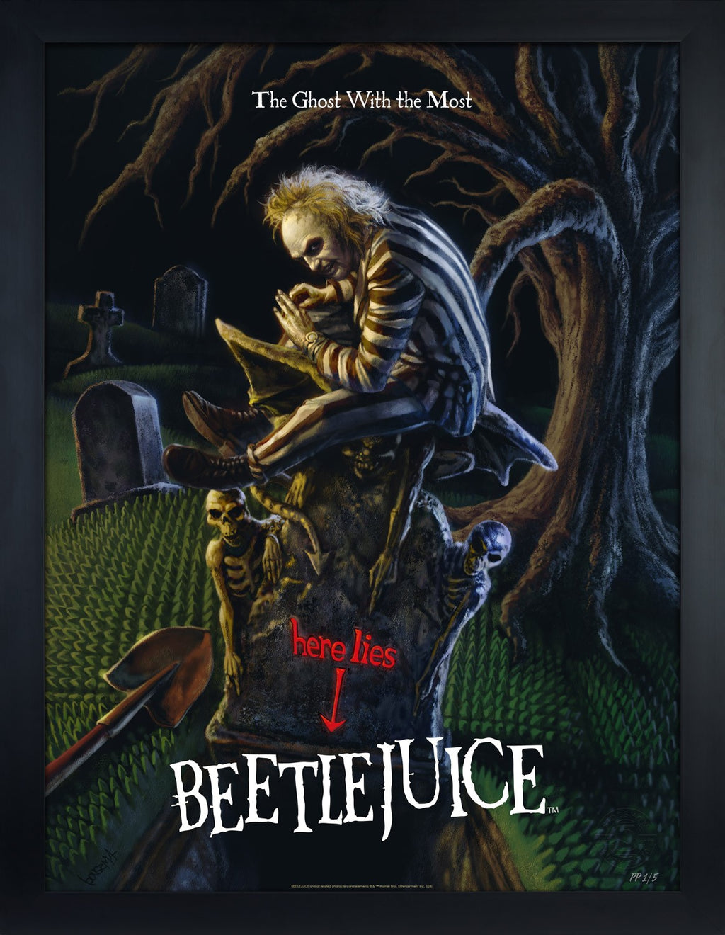 Beetlejuice: The Ghost With the Most (Movie Poster)