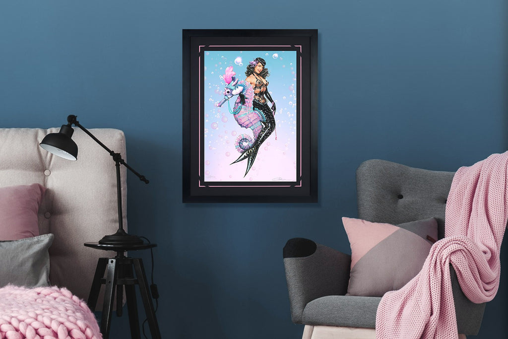 Bettie Page: Carousel (Art Print)