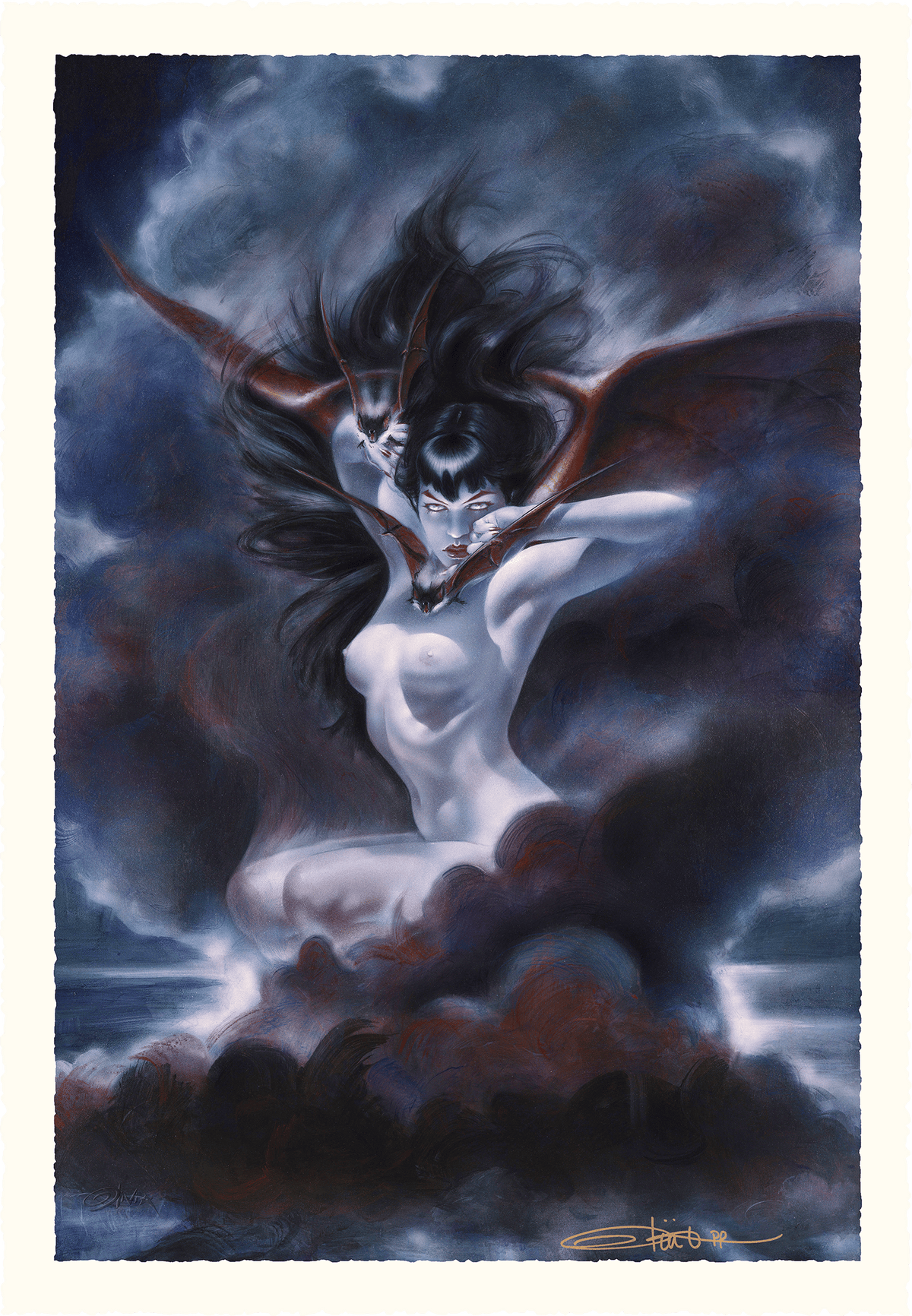 Bettie Page: Carpe Noctem (Art Print)