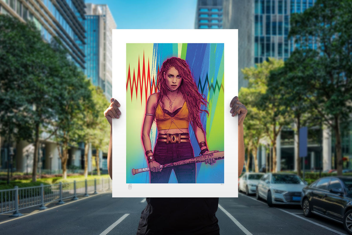 Birds of Prey: Black Canary DC (Art Print)