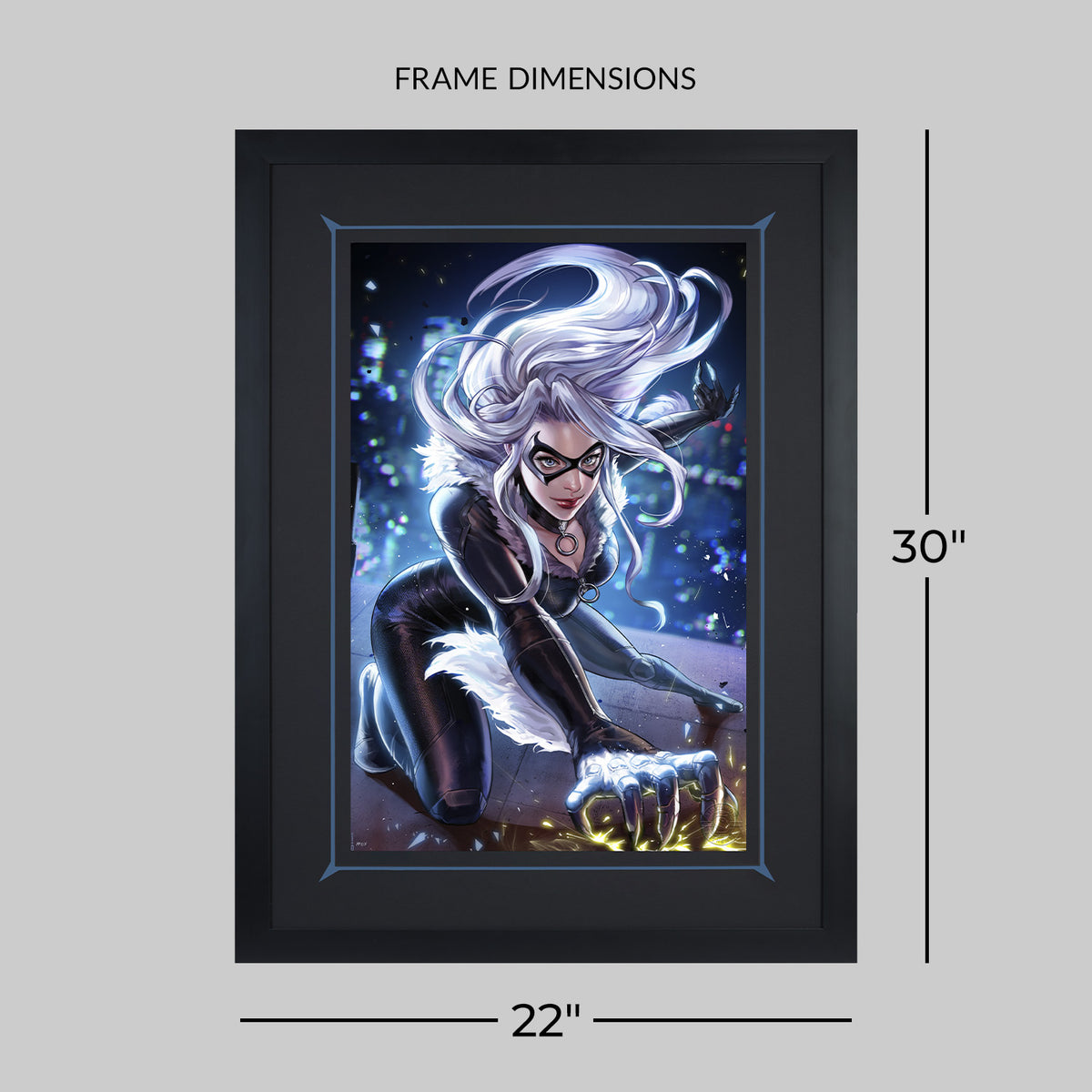 Black Cat Marvel (Art Print)