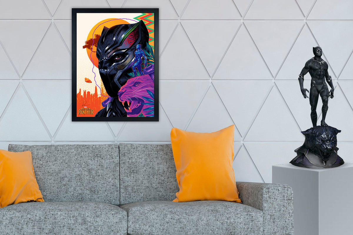 Black Panther: Long Live the King Marvel (Movie Poster)