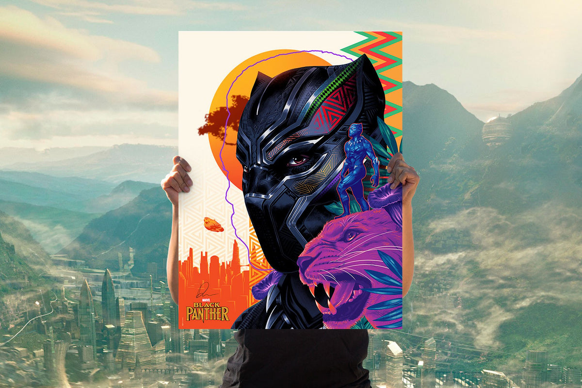 Black Panther: Long Live the King Marvel (Movie Poster)