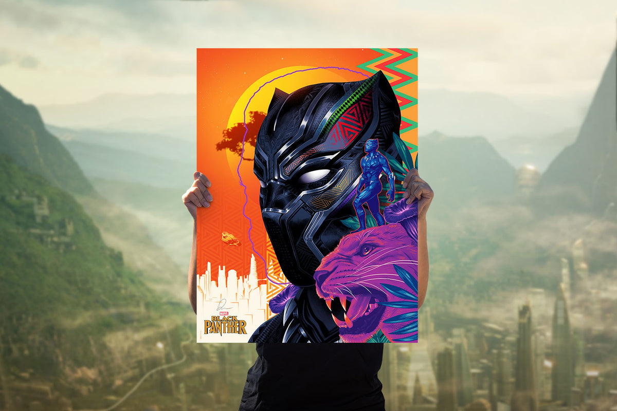 Black Panther: Long Live the King Marvel (Movie Poster)