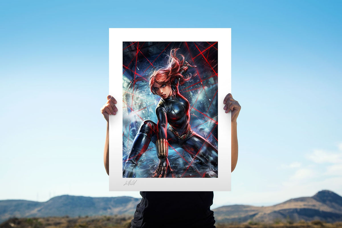 Black Widow Marvel (Art Print)