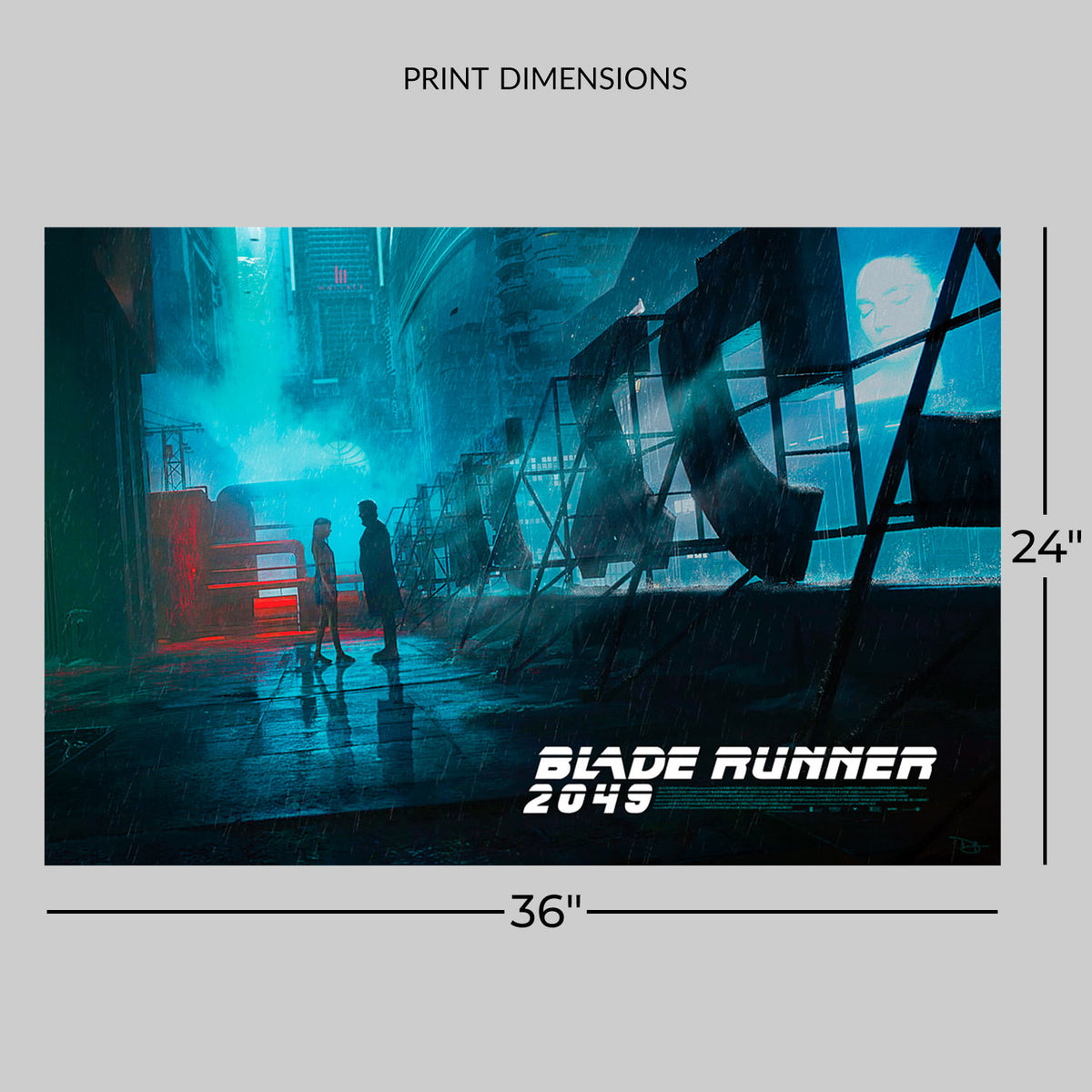 Blade Runner 2049 K Joi (Movie Poster)