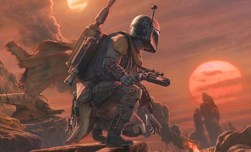 Boba Fett: Dead or Alive Star Wars (Art Print)