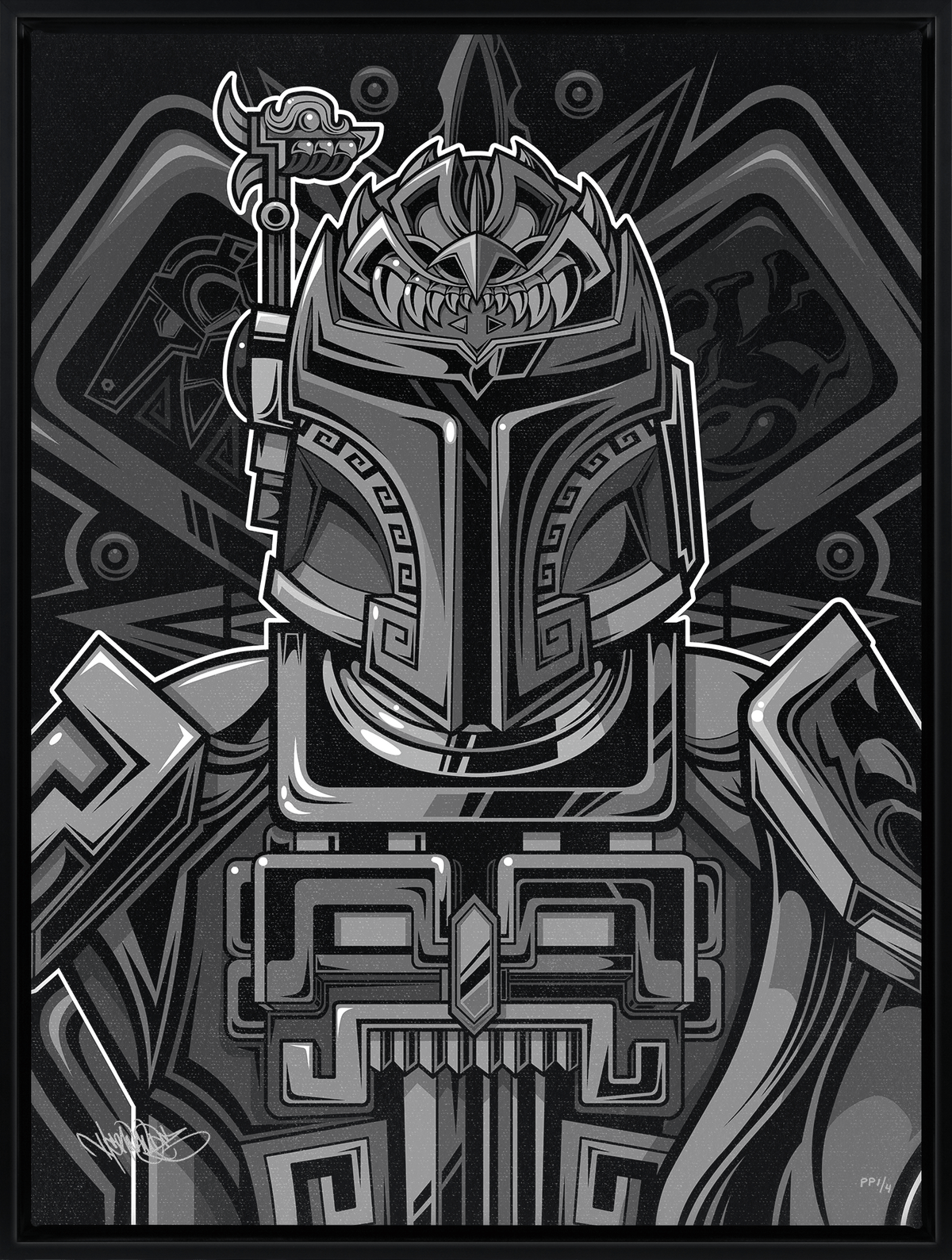 Boba Fett Star Wars (Art Print)