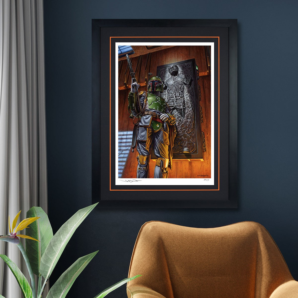 Boba Fett: The Bounty Star Wars Boba Fett Han Solo (Art Print)