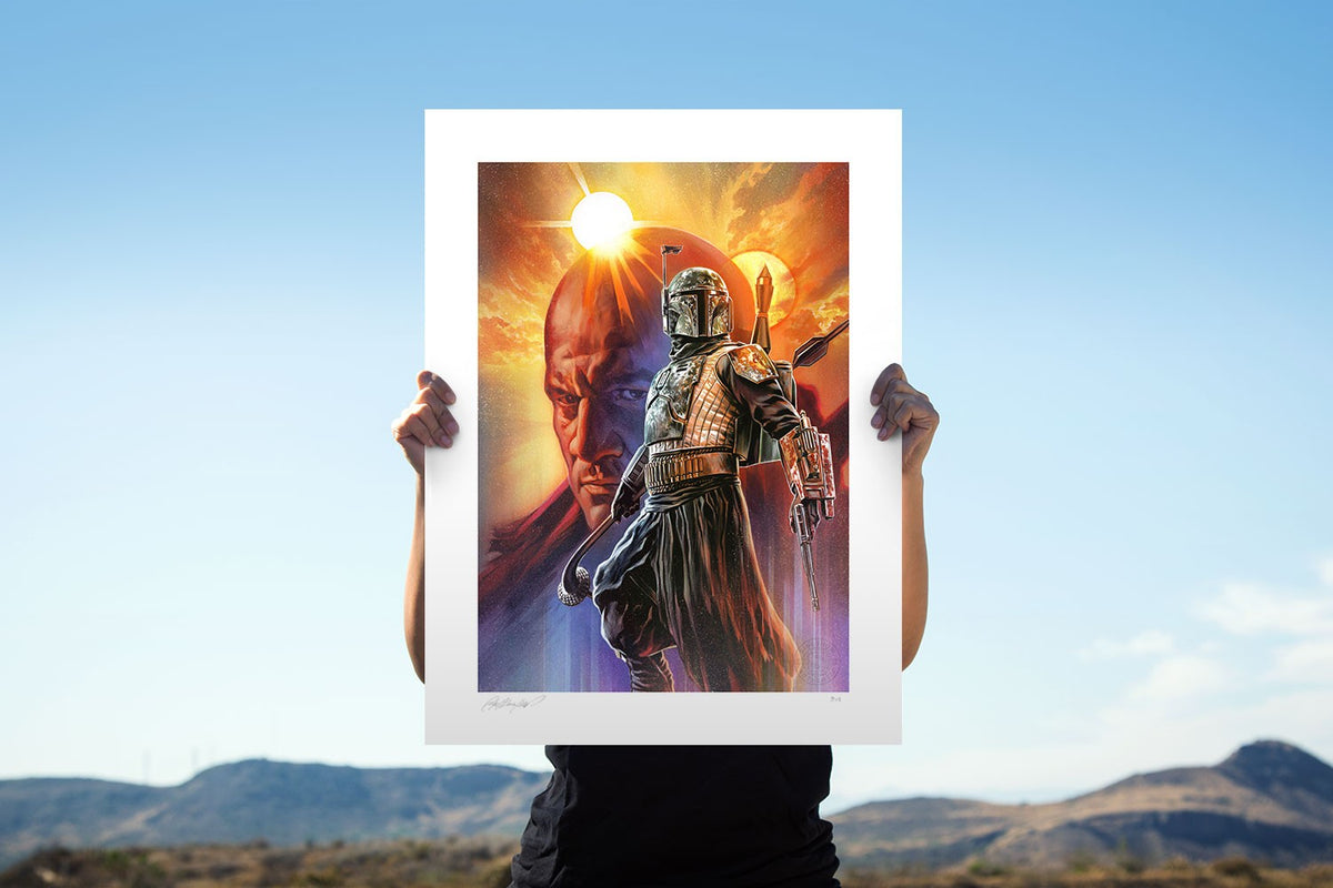 Boba Fett: The Gunslinger Star Wars (Art Print)