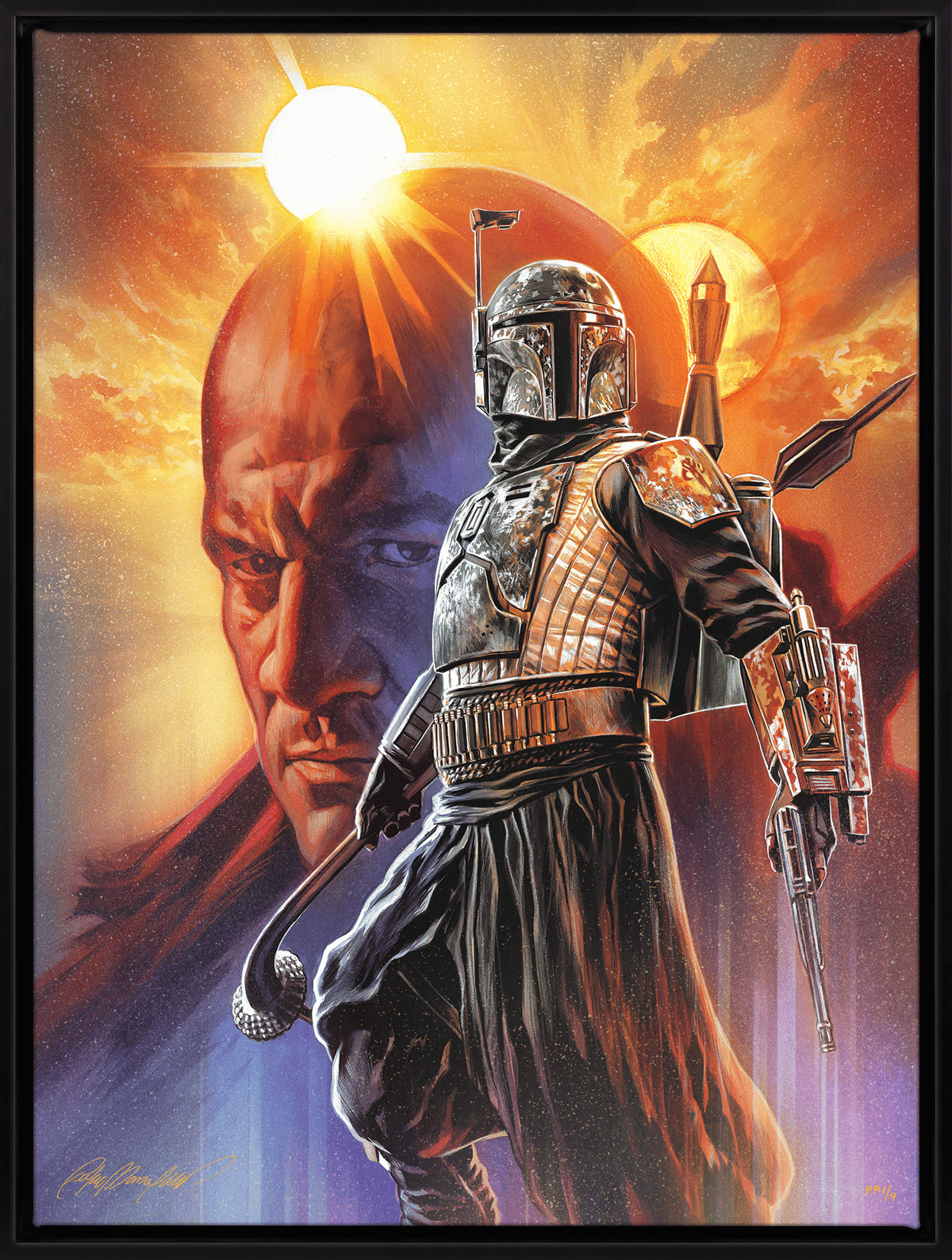 Boba Fett: The Gunslinger Star Wars (Art Print)