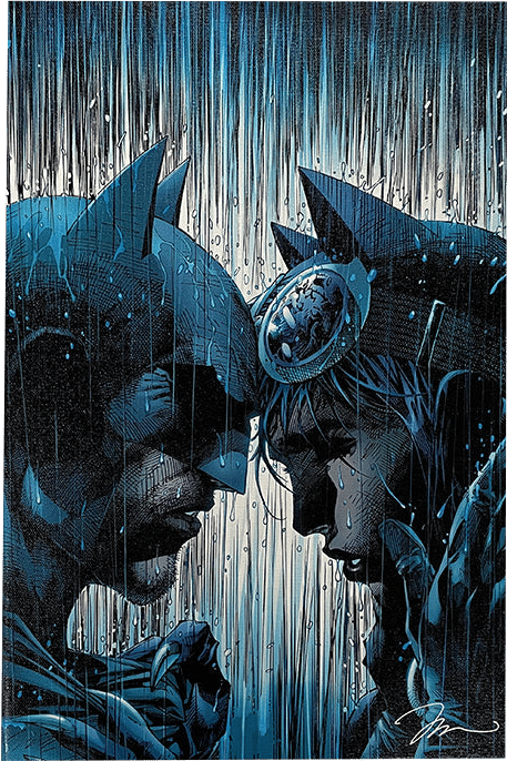 Bring on the Rain DC Batman Catwoman (Art Print)