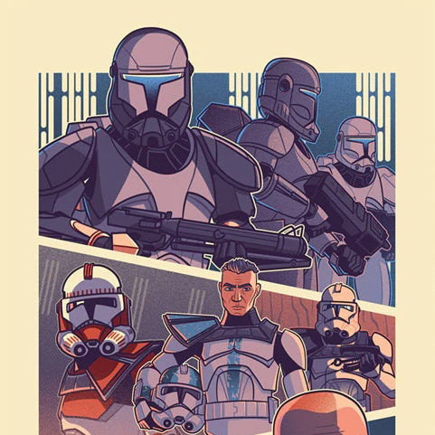Brother Against Brother Star Wars (Art Print)