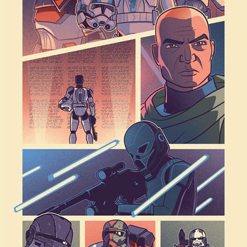 Brother Against Brother Star Wars (Art Print)