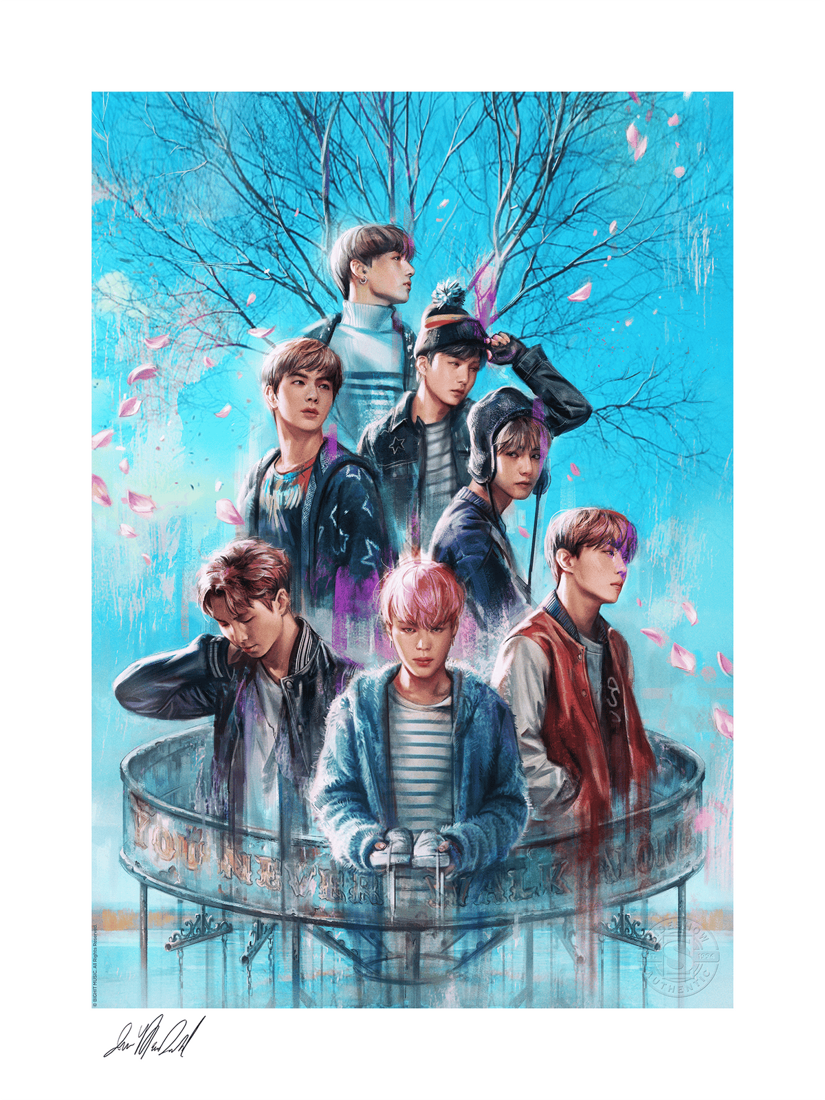 BTS: Spring Day (Art Print)