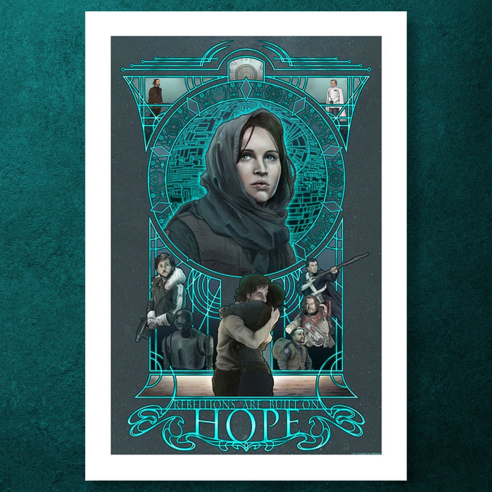 Built on Hope Star Wars (Art Print)
