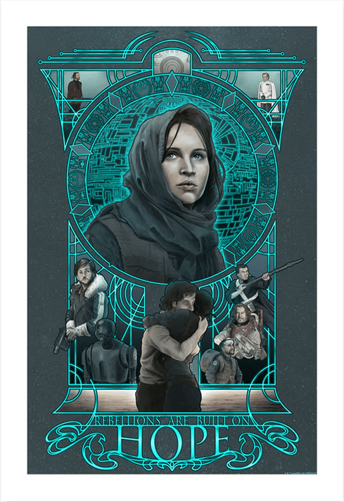 Built on Hope Star Wars (Art Print)
