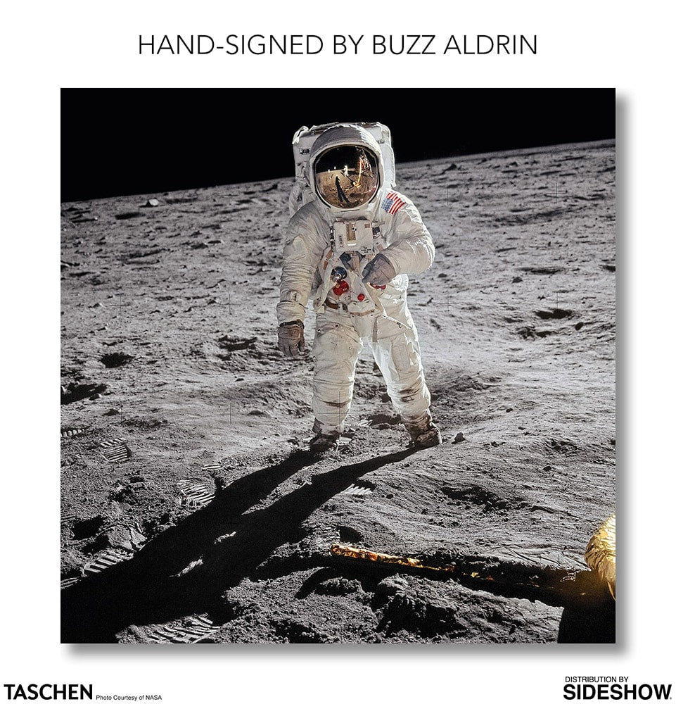 Buzz Aldrin. Apollo 11. 'A Man on the Moon' (Art Print)