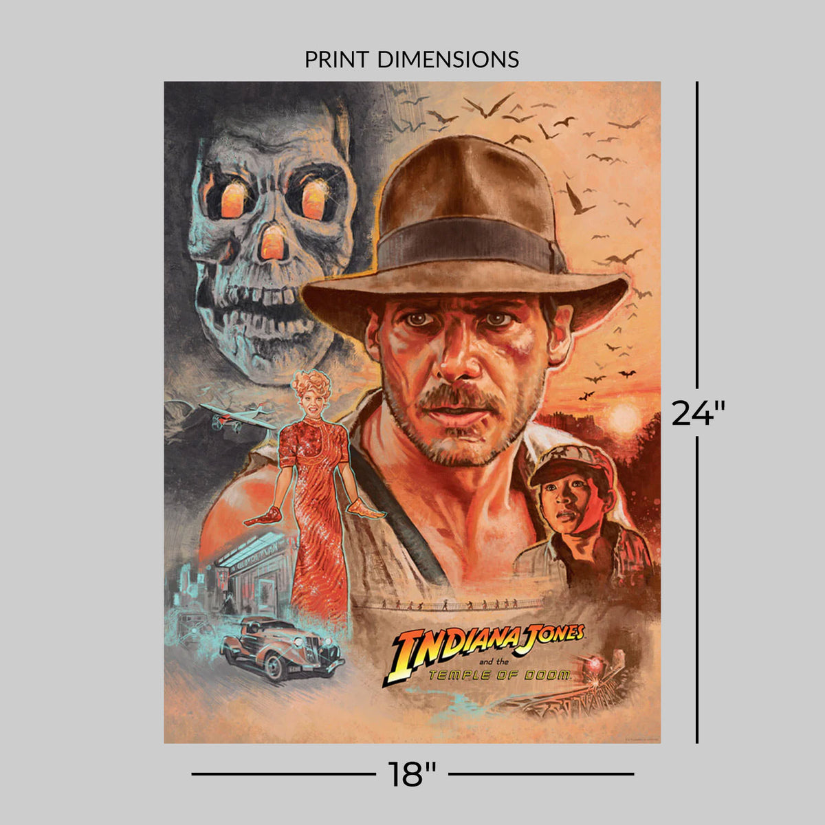 Call Him Dr. Jones Indiana Jones (Movie Poster)