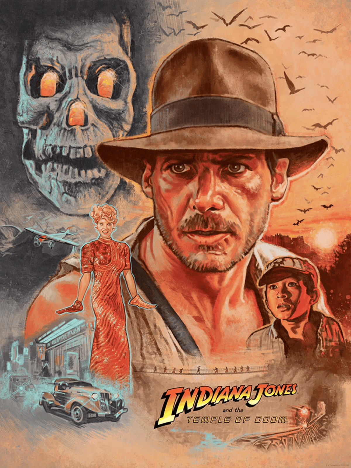 Call Him Dr. Jones Indiana Jones (Movie Poster)