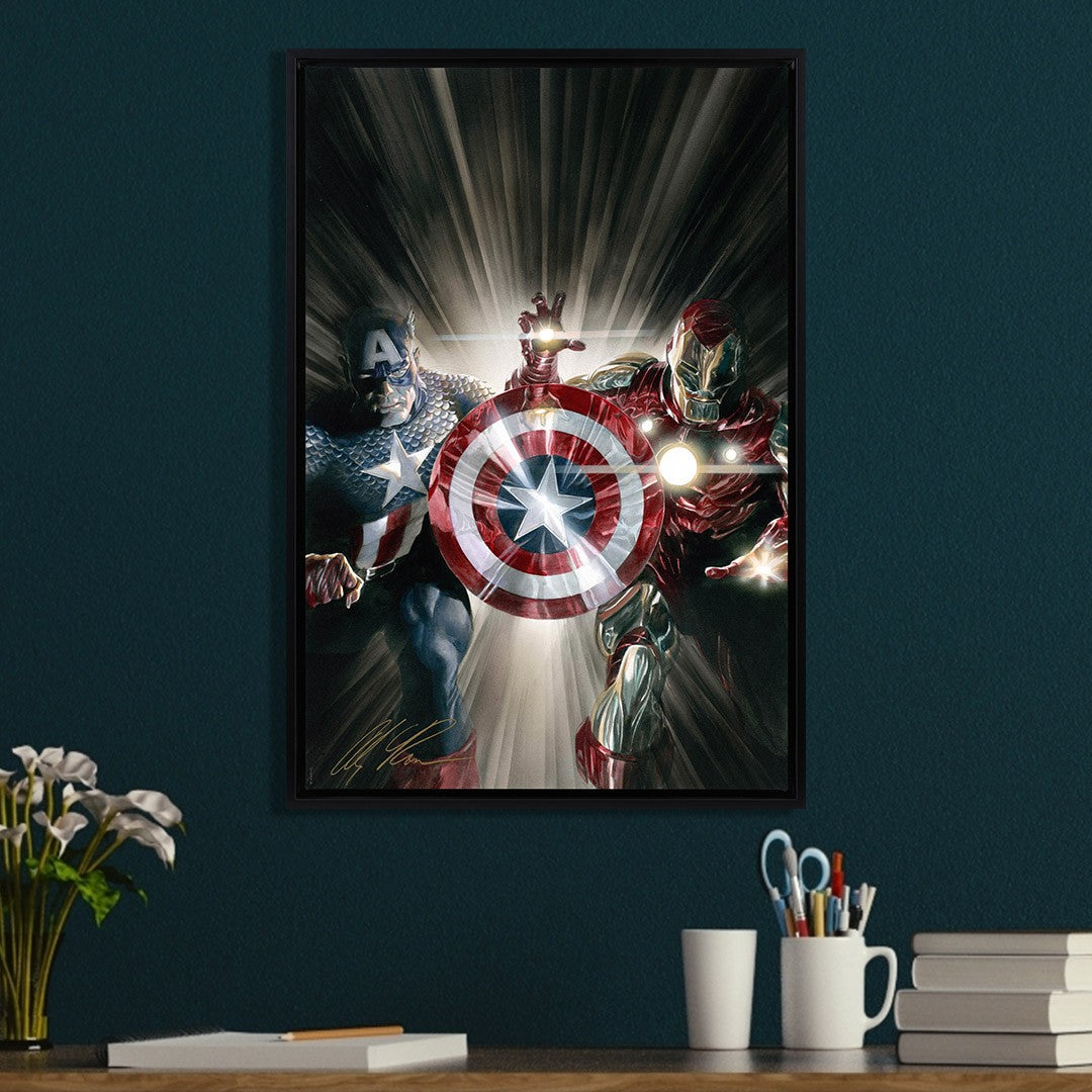 Captain America & Iron Man: Unstoppable Marvel (Art Print)