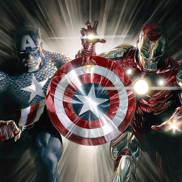 Captain America & Iron Man: Unstoppable Marvel (Art Print)