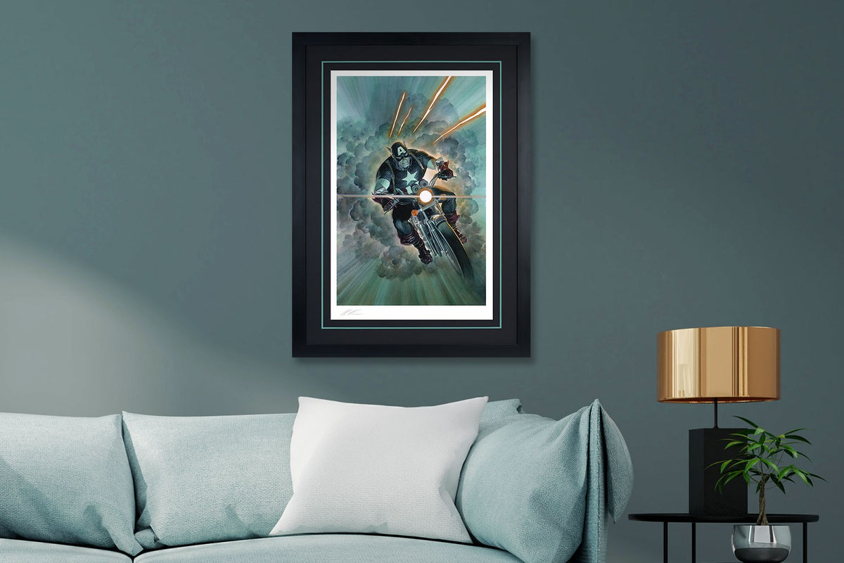Captain America: Man Out of Time Marvel (Art Print)