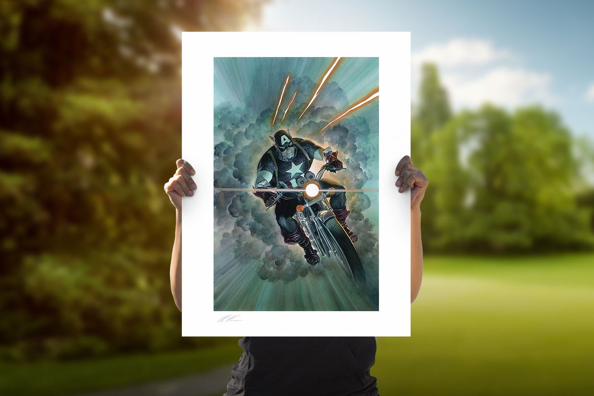 Captain America: Man Out of Time Marvel (Art Print)