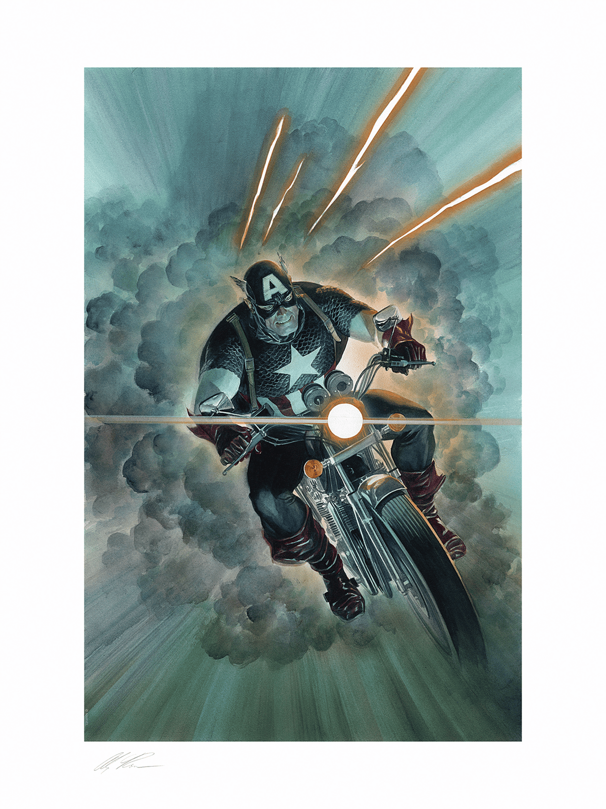 Captain America: Man Out of Time Marvel (Art Print)