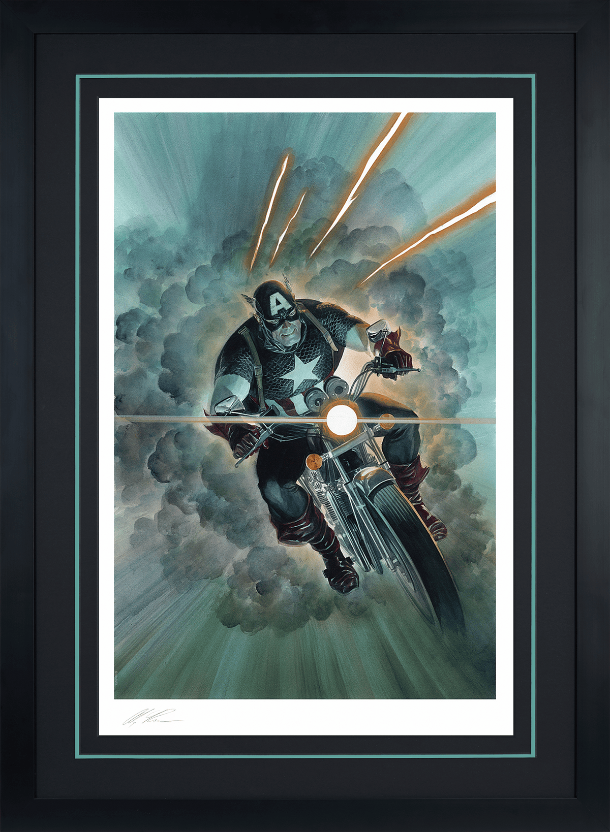 Captain America: Man Out of Time Marvel (Art Print)