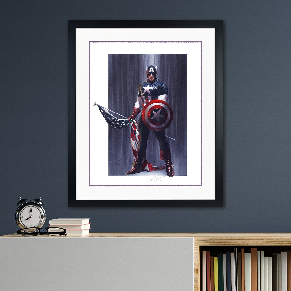 Captain America: Patriot Marvel (Art Print)