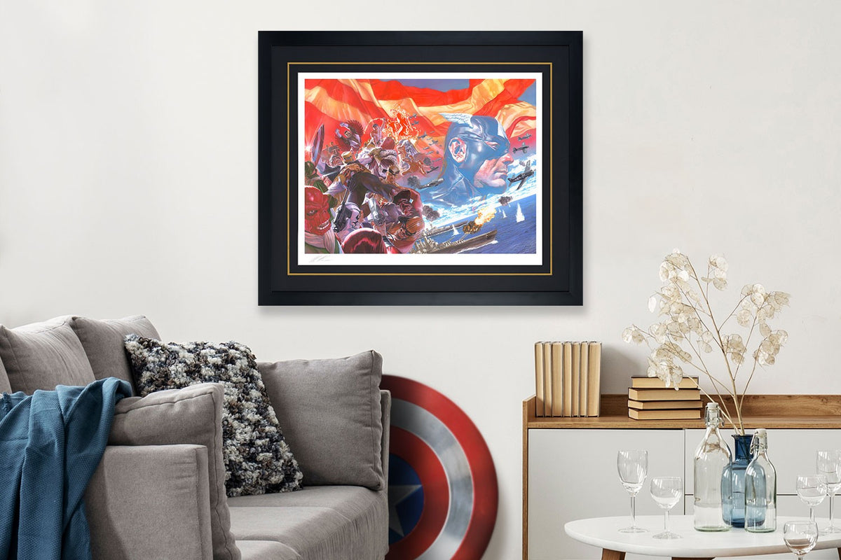 Captain America: Winter in America Marvel (Art Print)