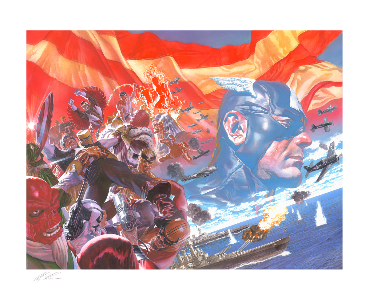 Captain America: Winter in America Marvel (Art Print)