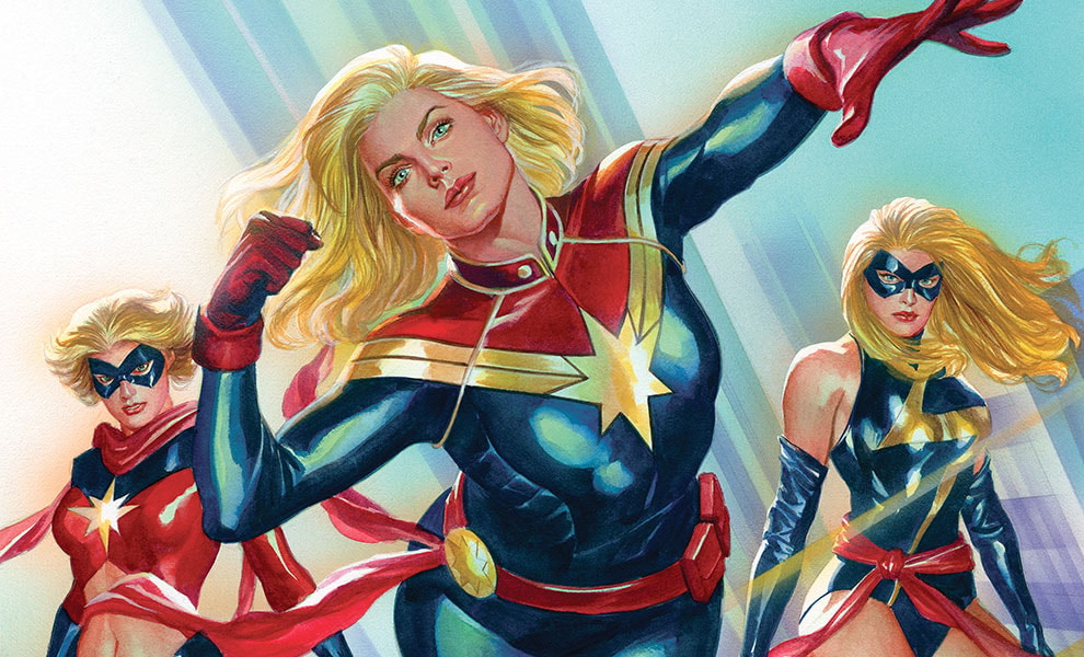 Captain Marvel #1 (Art Print)
