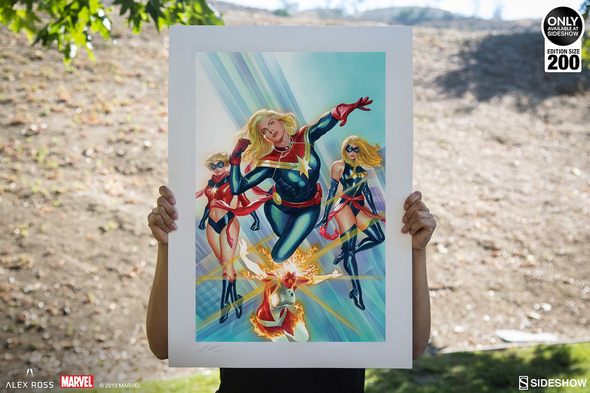 Captain Marvel #1 (Art Print)