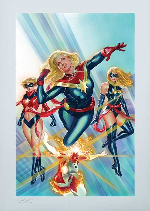 Captain Marvel #1 (Art Print)