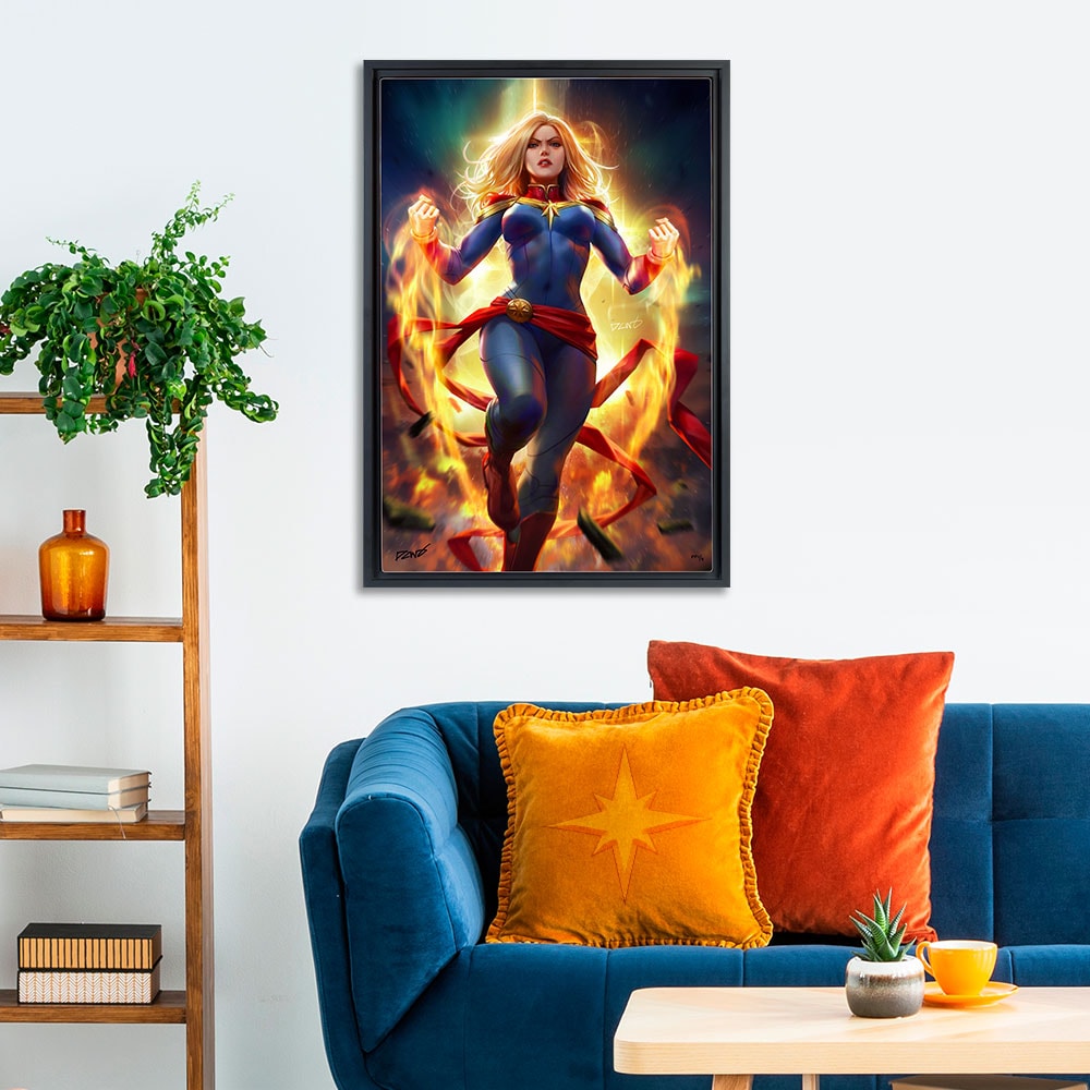 Captain Marvel (Art Print)