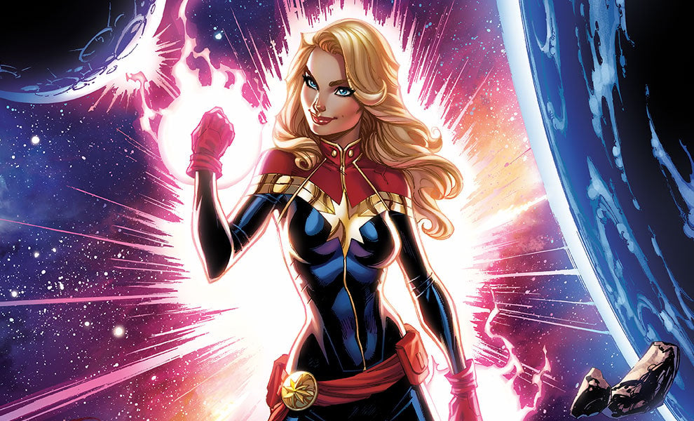 Captain Marvel (Art Print)