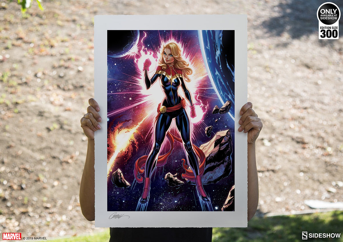 Captain Marvel (Art Print)