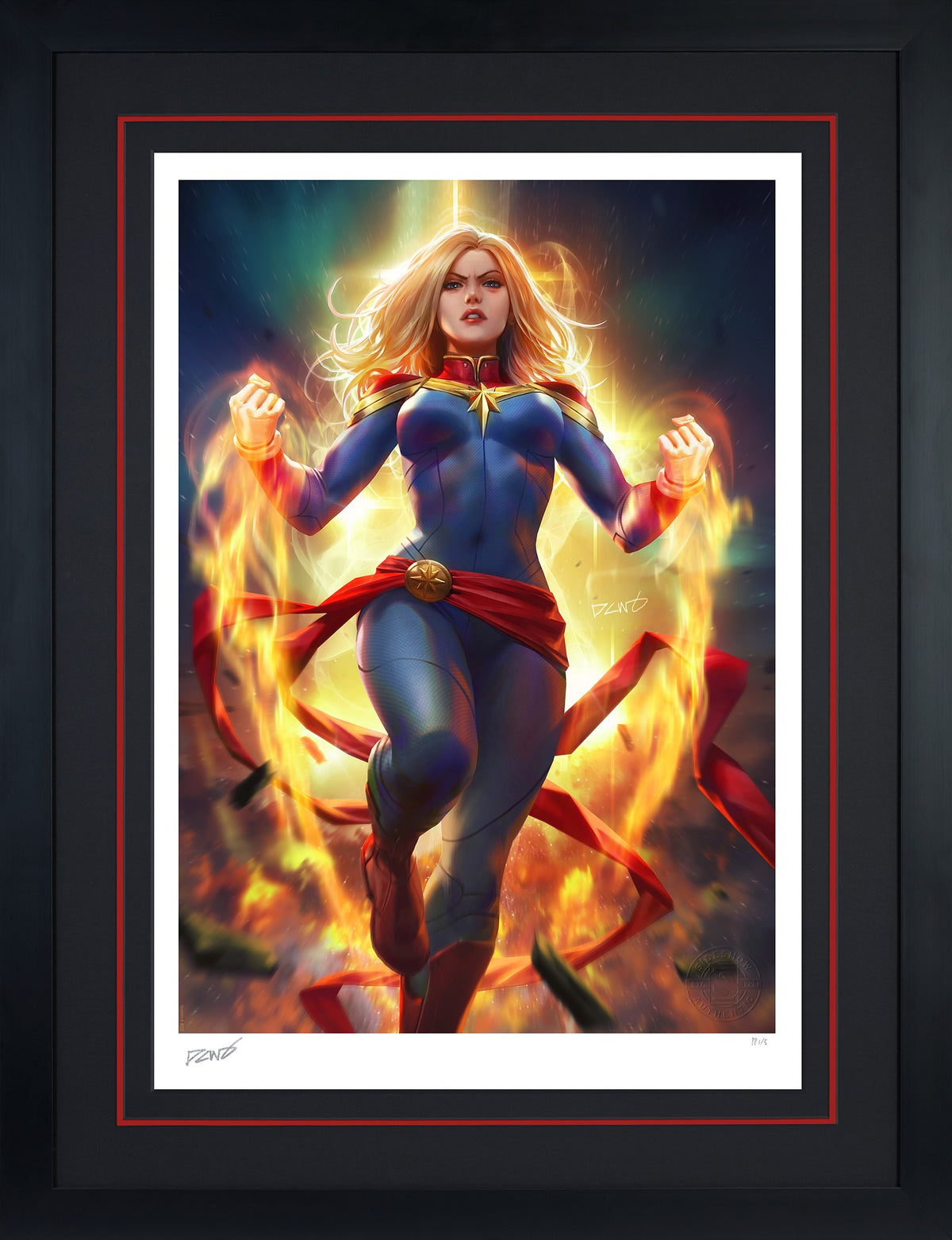 Captain Marvel (Art Print)