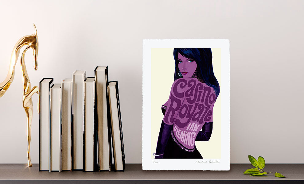 Casino Royale Ian Fleming James Bond (Art Print)