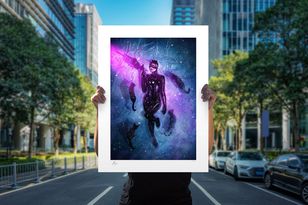 Catwoman: HellO THere DC (Art Print)