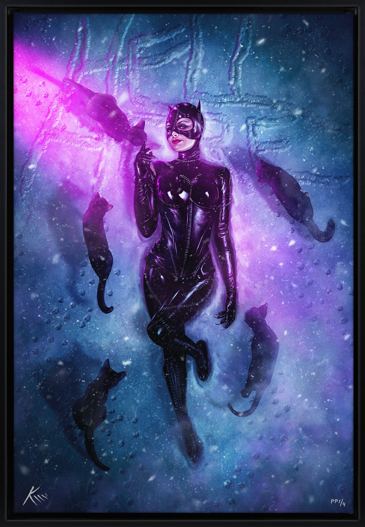 Catwoman: HellO THere DC (Art Print)