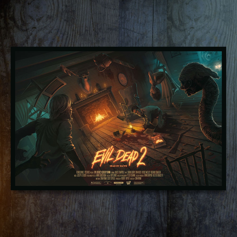 Evil Dead 2: Dead by Dawn Evil Dead II Ash Williams (Movie Poster)